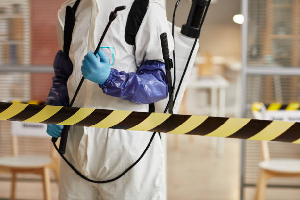 Professional Hoarding Cleanup technician working in Plainfield, NH